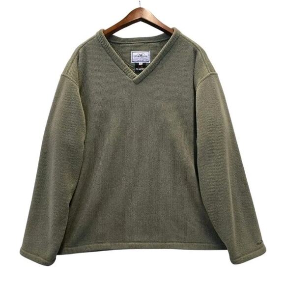 Wintergreen Northern Wear Mens Handmade XL Polartec Ribbed Fleece Sweatshirt USA - Picture 1 of 6
